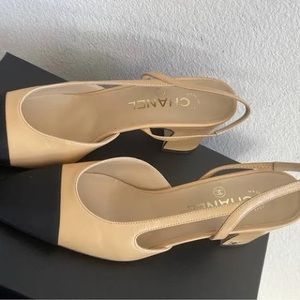 Chanel Classic Sling Back Shoes